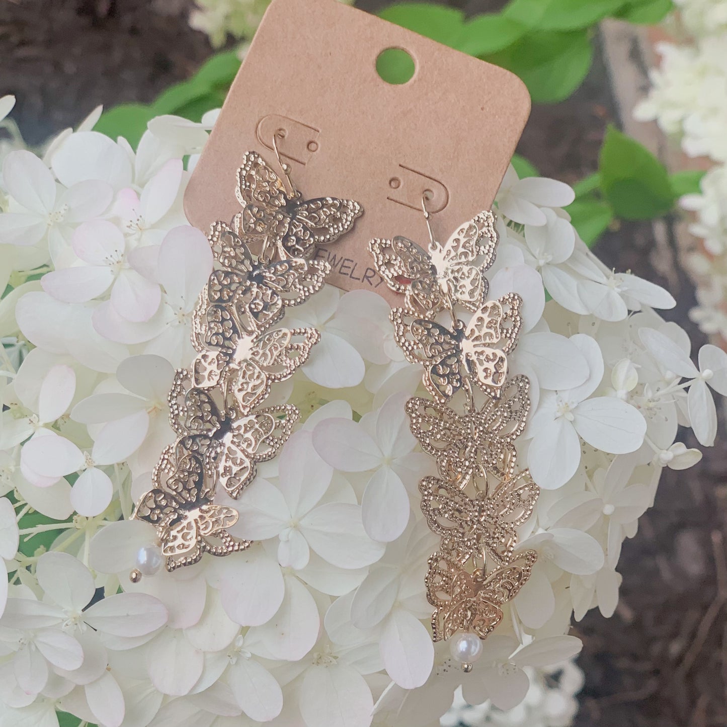 Butterfly Goldy Pearl