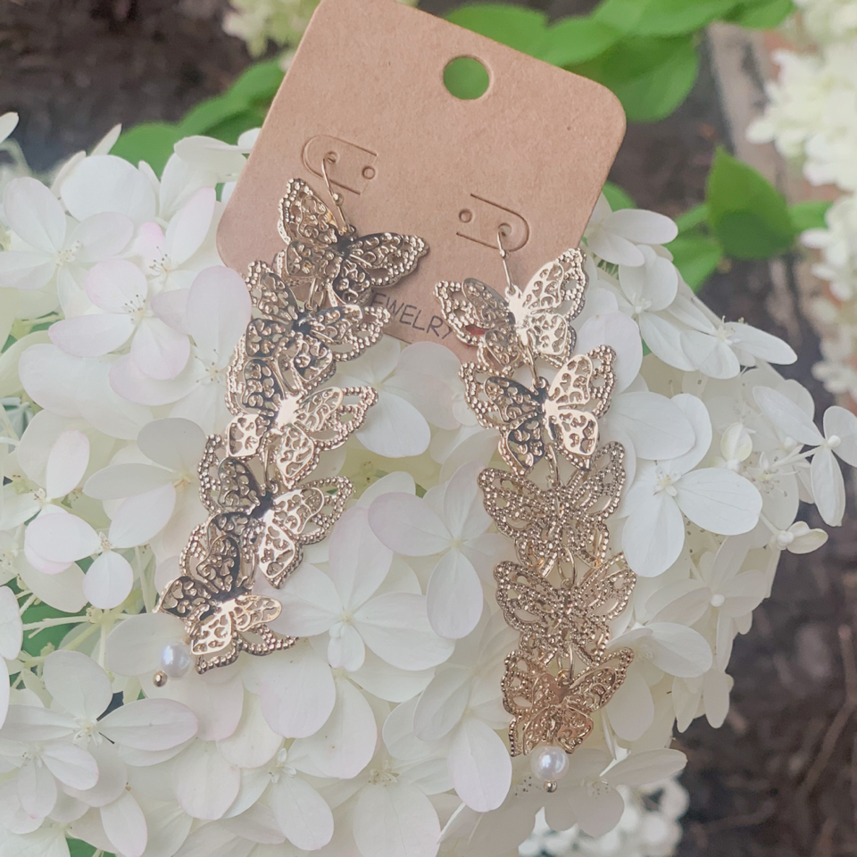 Butterfly Goldy Pearl