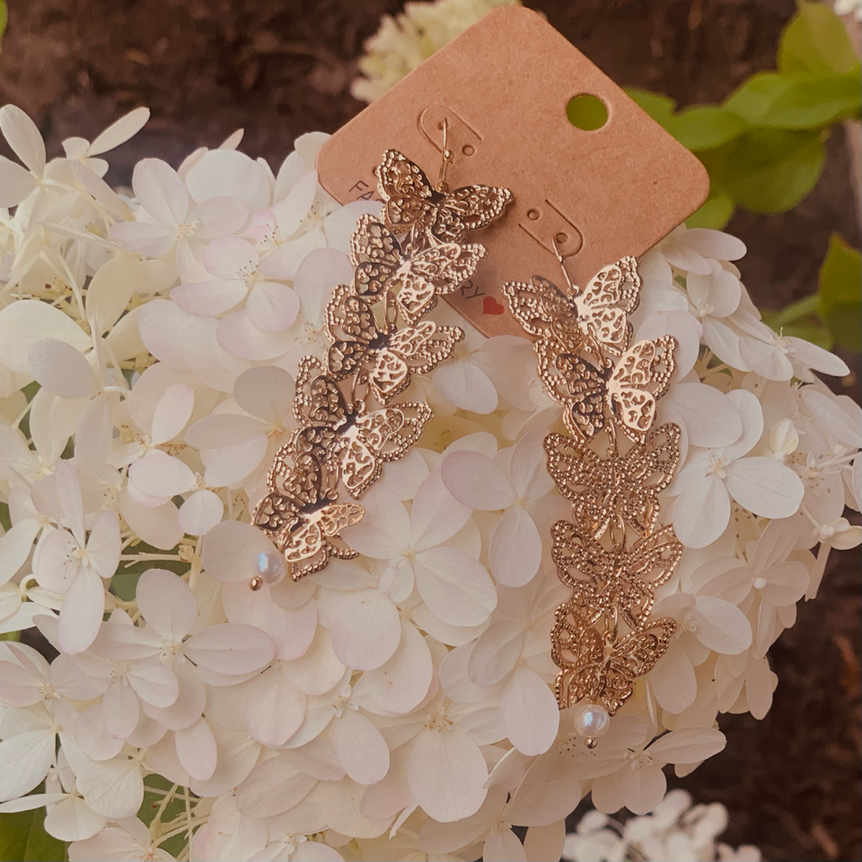 Butterfly Goldy Pearl