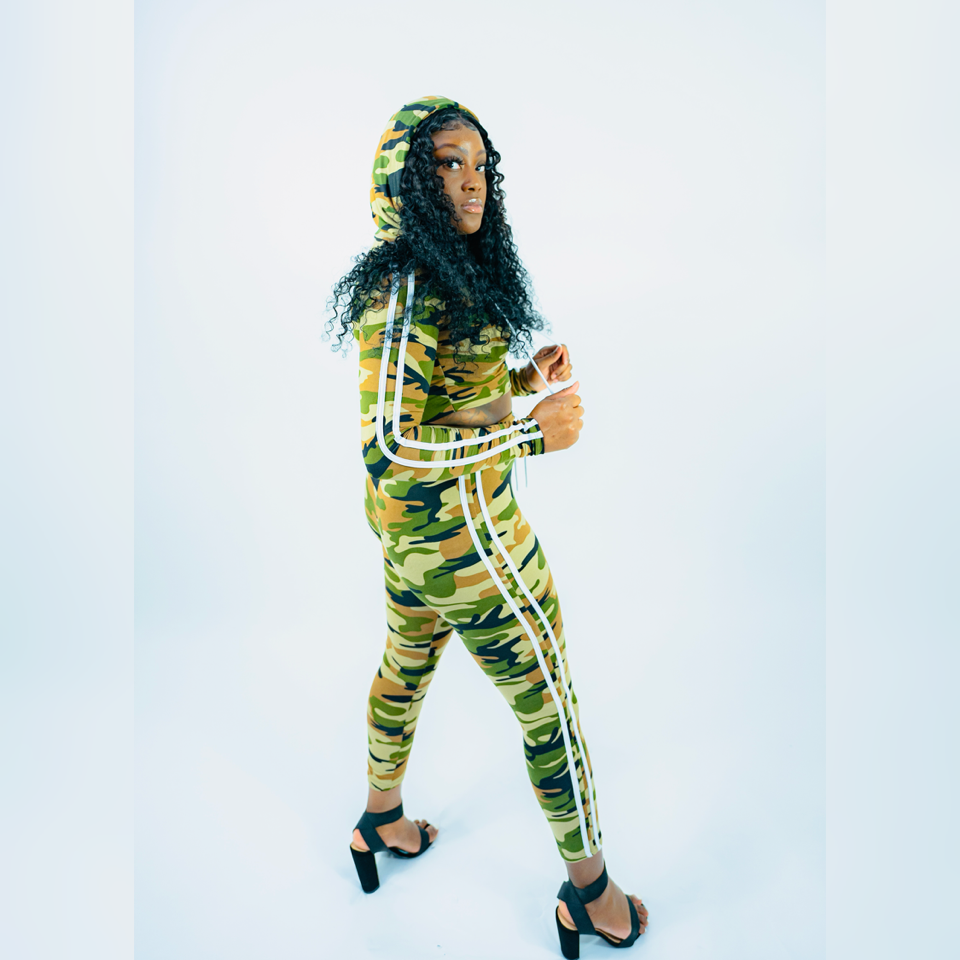 Army Mariah Pants Set