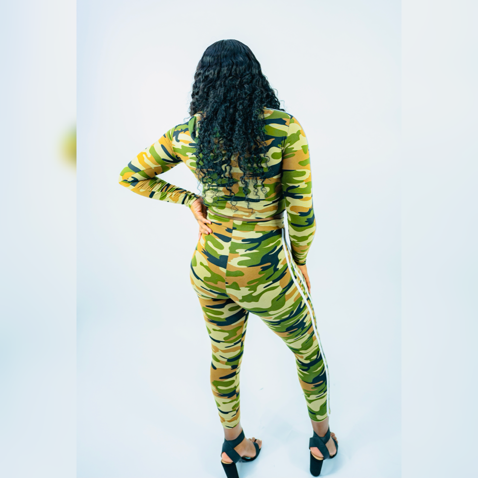 Army Mariah Pants Set