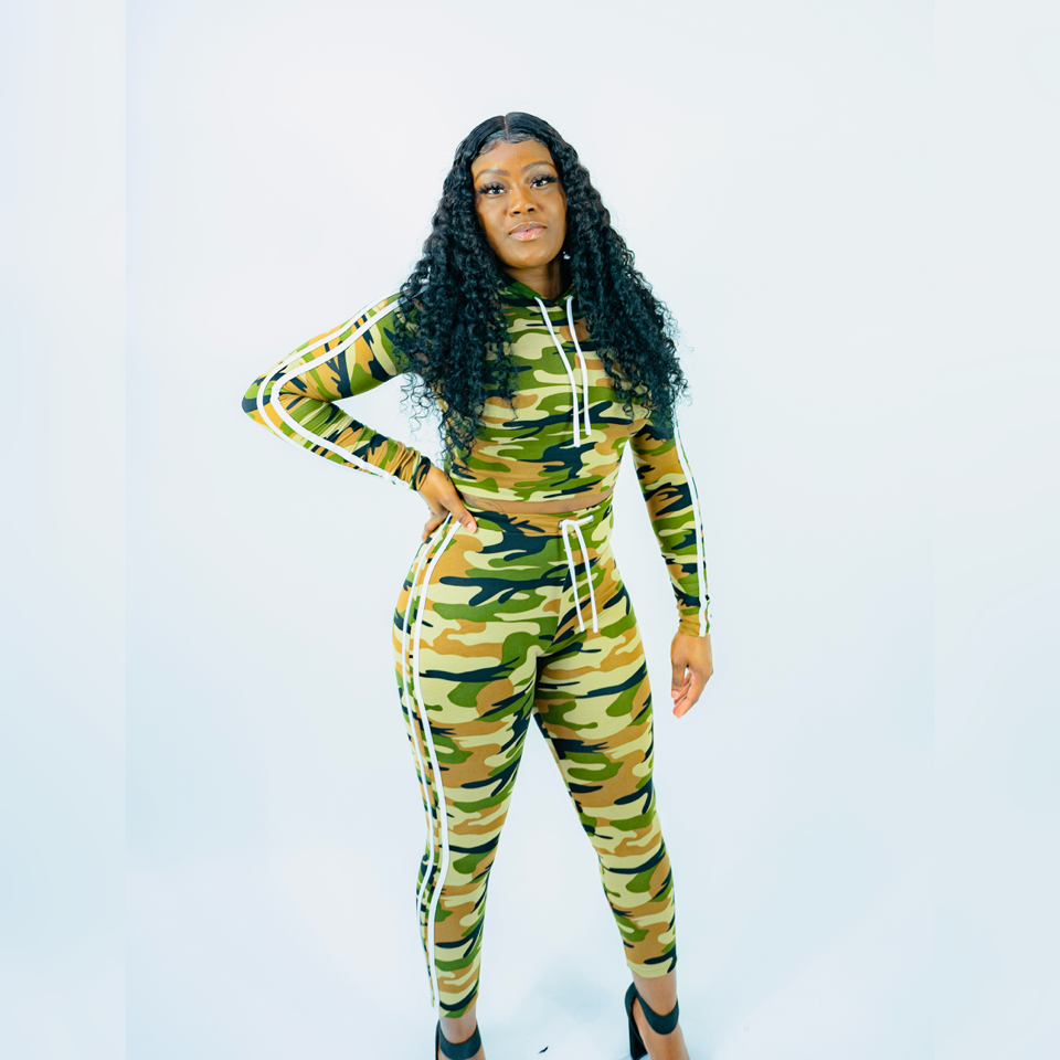 Army Mariah Pants Set