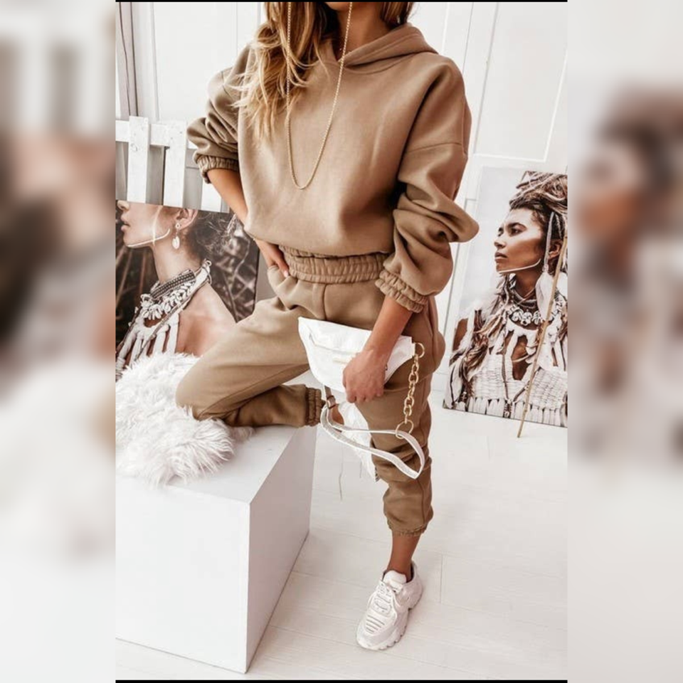 Hooded Jogger Suit