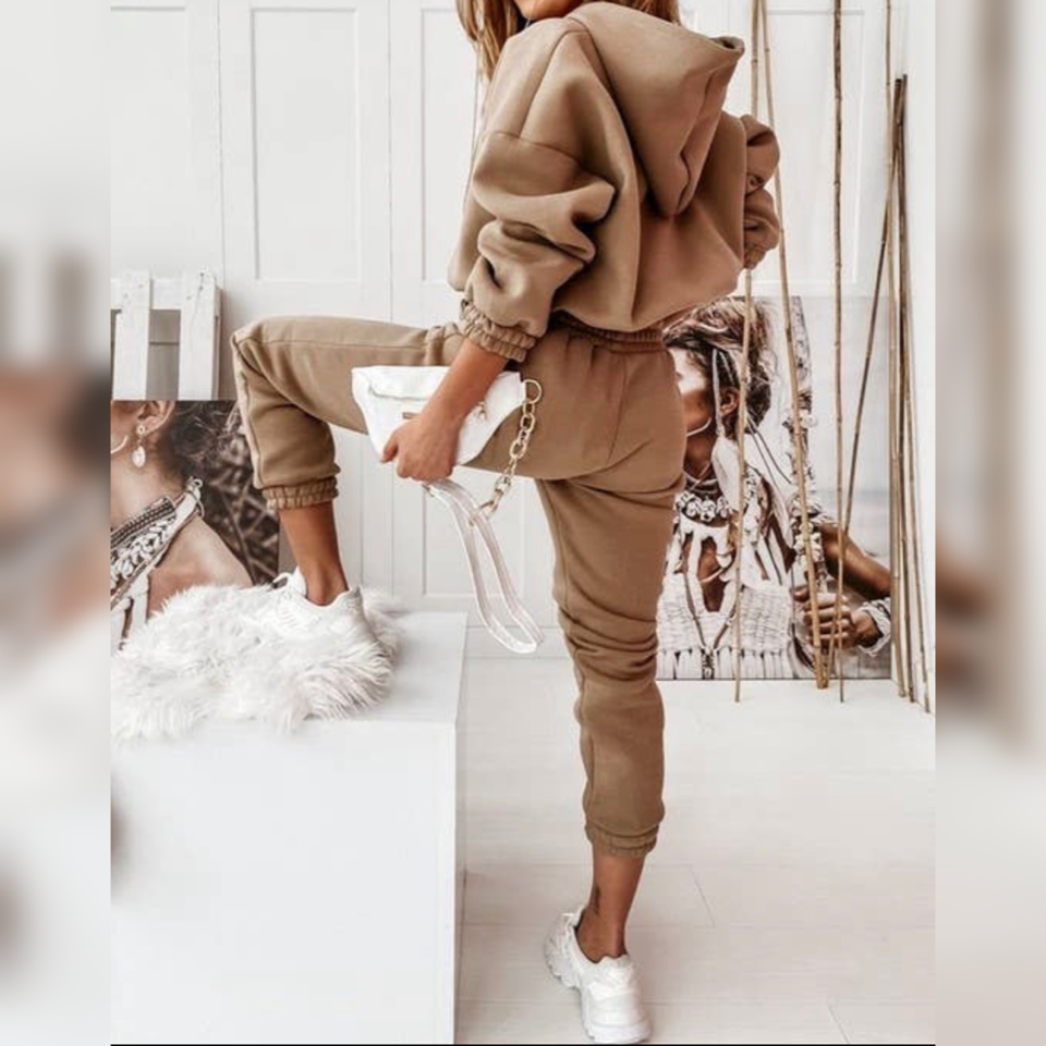Hooded Jogger Suit