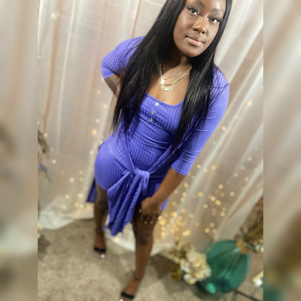 Jolly Purple 2 piece Romper Jacket Set