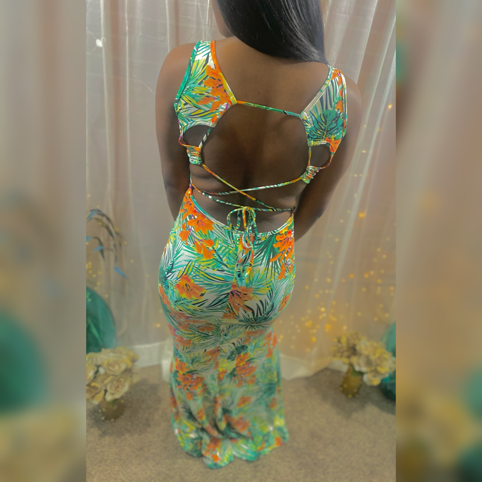 Going To The Islands Maxi Dress
