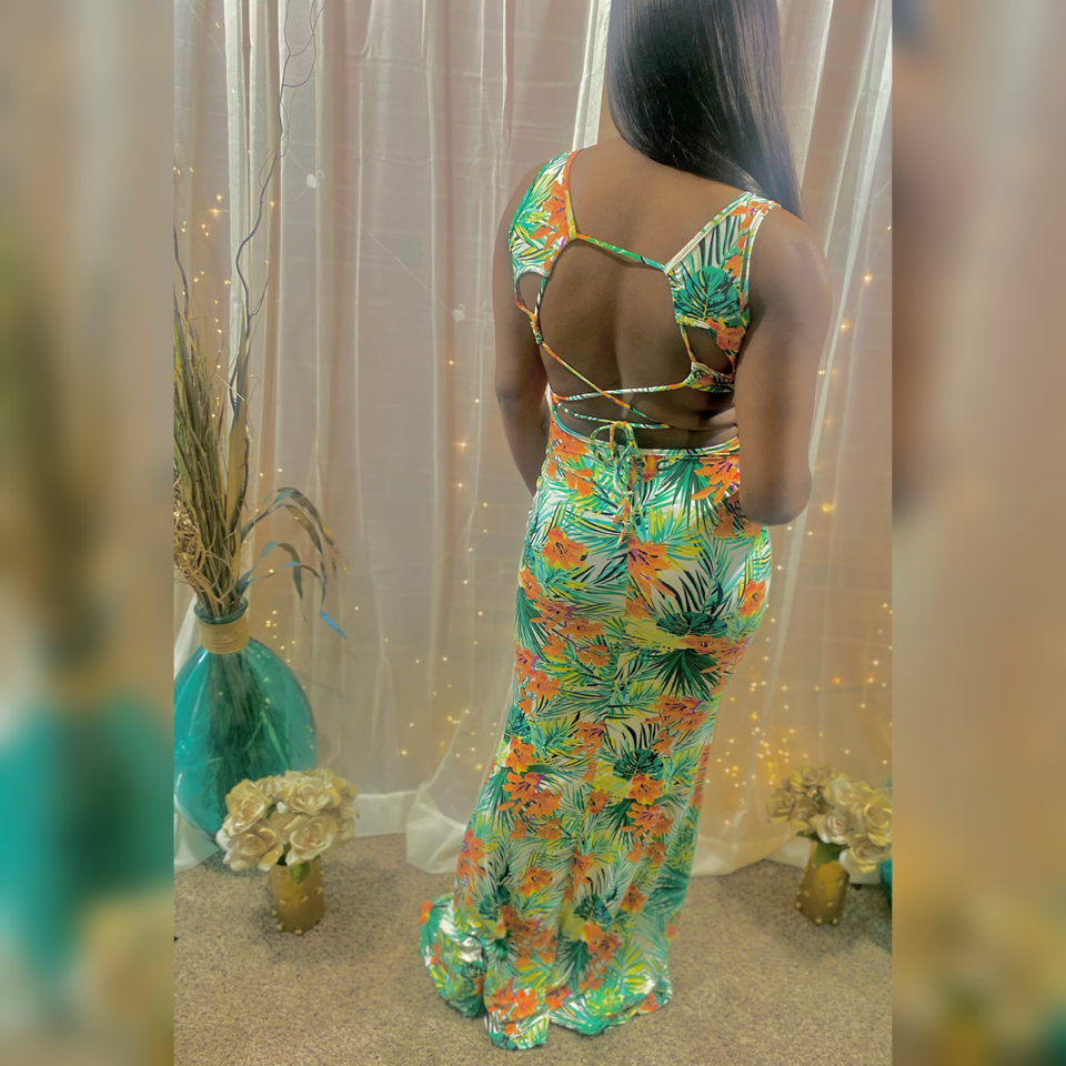 Going To The Islands Maxi Dress