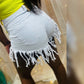 Shingle Me White Shorts