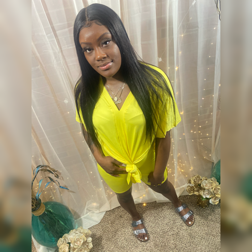 Sunny Yellow Short Set